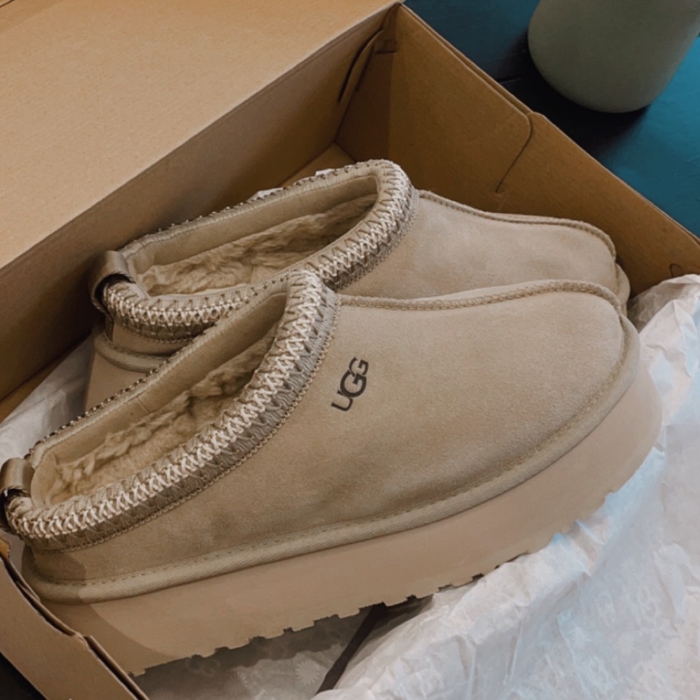 Ugg Mustard Seed Platform Slippers